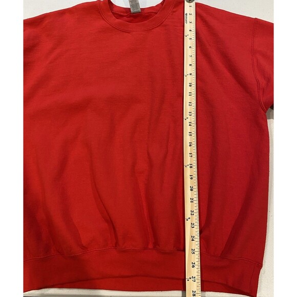 Gildan Sweatshirt Adult XL Heavy Blend Cotton/Poly Fleece DIY Craft Base Travel - Picture 5 of 6